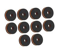 Parliky 10Pcs Creative Cymbal Felt Pads Set Durable Drum Muffler Pads for Enhanced Sound Quality Premium Wear Resistant Material Cymbal Accessories for Drum Kits