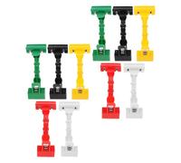 Parliky 10pcs Double Sided Price Tag Clips for Merchandise Display Art Clips as Photo Frame Clamp Stand for Drawing Clamps
