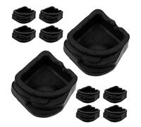 Parliky 10pcs Mini Resin Reptile Water Dish Set for Small Arachnids and Spiders, Micro Spider Feeder Bowls for Terrarium Habitat, Compact Insect and Cricket Water Basins