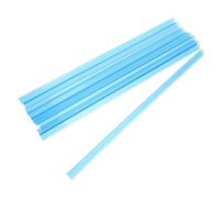 Parliky 10Pcs Slide Binders Plastic Pull Clips Abs Bookbinding Bars for Office School Document Organization Transparent