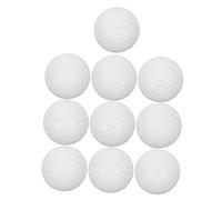 Parliky 10pcs Solid Foam Golf Practice Balls Realistic Feel Stress Relief Squeeze for Indoor Outdoor Training Backyard Golf Practice and Party Favors