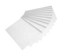 Parliky 10pcs Transparent File Folders with Anti-Slip Sliding Bar for School and Office Clear Document Binder Covers for Organizing Papers Practical Report Holders for Teachers and