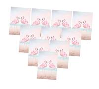 Parliky 10pcs Vintage Style Writing Paper Decorative Letter Paper Thick Smooth Texture Retro Stationery for Thank You Notes Poems Love Letters Calligraphy Practice