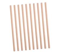Parliky 10pcs Wooden Rhythm Sticks for Boys and Girls Diy Musical Instruments Rod Drum Gifts Hand Drumming Stick Bundle Drums Percussion Toys