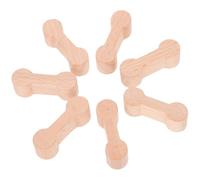 Parliky 10pcs Wooden Train Track Connectors for Model Railway Pretend Play Accessories Boy Girl Train Track Buckles for Birthday Parties and Playdates