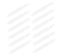 Parliky 12pcs Acrylic Marker Replacement Nibs Nylon Tips for Plastic Paint Pens Smooth Precise Writing and Painting Supplies Fine Tip for Art Projects and Rock Painting