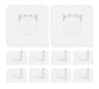 Parliky 12pcs Boy Girl's Play Fence Wall Anchor Brackets Cabinet Wall Anchors No Drill Proofing Playpen for Gate Gate for Stairs Replacement Parts