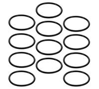 Parliky 12pcs Elastic Shock Mount Rubber Bands for Microphone Holders, 1.3-Inch Soft Elastic Replacement Bands for Condenser Mic Vibration Reduction, Suitable for Studio Recording and Live