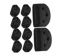 Parliky 12pcs Guitar String Retainer Headstock Fixing Buckles for Acoustic Classical Guitars Smooth Anti Accessories for Musicians