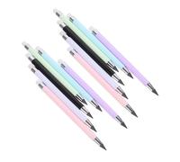 Parliky 12PCS Inkless Everlasting Hb Pencils with Eraser Vibrant Colored Reusable Pencils for Students Drawing Writing Office Supplies Lightweight and Break-resistant Art Tools
