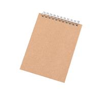 Parliky 12PCS Kraft Cover Notebooks Spiral Bound Blank Diary Journals for Students Office School Smooth Writing Paper Kraft Design Daily Planner and Gift