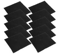 Parliky 12pcs Microfiber Instrument Cleaning Cloths Soft Double-sided Polishing Cloths for Violin Guitar Piano Delicate Surface Dust and Stain Removal