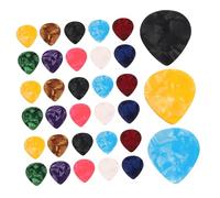 Parliky 150pcs Guitar Picks with Thickness Premium Celluloid Folk Acoustic Electric Ukulele Plectrums for Easy Playing and Performance