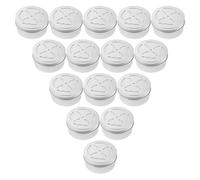 Parliky 15pcs Dog Scent Training Boxes with Metal Butterfly Hole Lids - Odor Sniffle Case for Canine Nosework, Pet Scent Training Equipment for Search, Rescue, and Detection