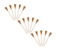 Parliky 15pcs Halloween Witch Broomstick Pens Miniature Wizard Wand Pencils for Writing Drawing Intricately Crafted Spooky Party Supplies for Classroom and Festive Decor
