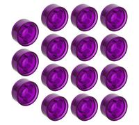 Parliky 15pcs Plastic Knob Covers for Electric Guitar Effects Pedals Pedal Button Caps Musical Instrument Accessories Guitar Protection Caps
