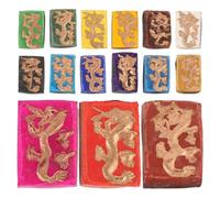 Parliky 15Pcs Traditional Chinese Ink Sticks Peony Pattern Ink Block for Teachers Boxed Set for Writing and Drawing Practice