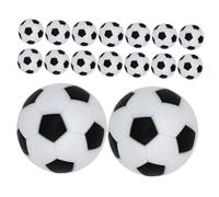 Parliky 16pcs Foosball Table Replacement Balls Hips Mini Soccer Balls for Tabletop Football Game Decor Portable and Easy to Clean