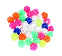 Parliky 180Pcs Multi-colored Round Plastic Clip Spoke Beads for Bike Wheel Decoration Easy Install Bicycle Spoke Accessories No Tools Required for Bikes and Festival