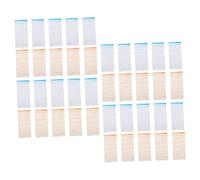 Parliky 190 Sheets Double-Sided English Cards for Employee Attendance Recording Office Supply Paper Sheets for Clocking Staff Work Hours