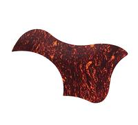 Parliky 1piece Professional Guitar Pickguard Self-adhesive Guitar Pickguard Acoustic Accessories Dark