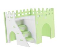 Parliky 1set Colorful Hamster Hideout Hut for Guinea Pigs Rats Small Animals Multi-purpose Tunnel Toy Cozy Shelter for Pet Privacy Relaxation