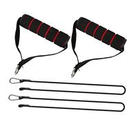Parliky 1set Gym Pull Rope for Abdominal Training Back Fitness Rope for Strength Workouts Lightweight Easy to Use for Home Outdoor Exercise for Enthusiasts