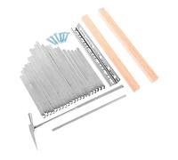 Parliky 1set Kalimba Tuning Hammer Kit Sound Thumb Piano Keys Music Instrument Accessories for Beginners Smooth Easy to Use
