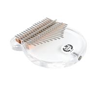 Parliky 1set Key Transparent Kalimba Finger Piano Eq Musical Instrument for Beginners for Learning and Performance Includes Storage Bag and Tuning Hammer