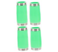 Parliky 2 Pairs Clarinet Clarinet Tuning Tube Flugelhorn Wind Instrument Parts High Pitch Clarinet Tube Clarinet Section Tube For Clarinet Abs Green