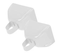 Parliky 2 Pcs Metal Cowbells with Handles for Sporting Events Portable Small Handheld Noisemakers for Football Games Weddings Parties and Team Cheering Loud Noise Makers for Crowd Support