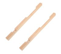 Parliky 2 Pcs Wood Beehive Entrance Door with Ventilation Reusable Bee Hive Replacement Part for Beekeeping Honey Production Easy Installation Compatible with Standard