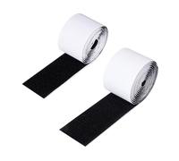 Parliky 2 Rolls Effect Pedal Paste for Electric Guitar Fasteners for Guitar Effects Pedal Maintenance Tool Black Self Adhesive Hook and Loop Heavy Duty