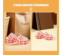 Parliky 2 Rolls Fluorescent Glow Directional Arrow Stickers Removable Adhesive Labels for Floor Wall Office Marking Strong Adhesive Thin Colored Decals for Organizing and Warning