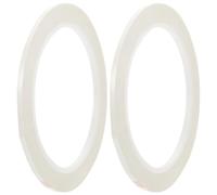 Parliky 2 Rolls Violin Fingerboard Tape White Fretboard Position Stickers for Beginner String Instruments Cello Bass Practice Aid Non-damaging Adhesive