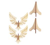 Parliky 2 Sets DIY Wooden Balance Birds Educational Physics Experiment Kit for Hands Mechanics Puzzle Portable Stem Science Learning Tool