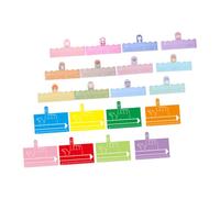 Parliky 2 Sets Dyslexia Reading Guide Bookmarks for Finger Spacer Writing Tools Reading Strips for Focus and Tracking for Students and Teachers