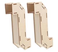 Parliky 2 Sets Educational Wooden DIY Periscope for Optical Experiment Kit with Rotatable Lens Easy to Disassemble and Clean Science Puzzle for Primary School Students