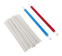 Parliky 2 Sets Heat Erasable Fabric Marking Pens with Fine Tip and Refills, High Temperature Disappearing Ink Sewing Markers for Quilting, Dressmaking, and Tailoring