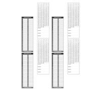 Parliky 2 Sets Reusable PVC Breaker Panel Tags for Electric Boxes and Substations Oil-Resistant Electrical Box Labels with Circuit Identification and Easy Cleaning