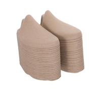 Parliky 20 Pairs Pulp Shoe Tree Inserts Eu 45-46 for Dress Shoes | Ventilated Drying, Natural Ventilation, Brown Paper Pulp Build, Storage Racks and Closet Organization