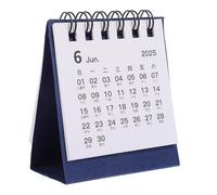 Parliky 2025 Mini Standing Flip Calendar Desktop Table Calendar August 2024-December 2025 Compact Elegant for Office Desk Shelf