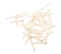 Parliky 20Pcs 4.5X67Mm Model Airplane Pin Hinges for Rc Aircraft DIY Craft Hinge Set for Fixed Wing Model Plane Building and Repair