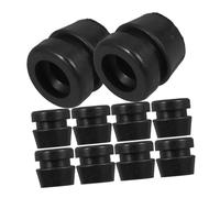 Parliky 20pcs Chainsaw Rubber Damping Pads Anti-Vibration Mount Blocks for Stability Mini Chainsaw Vibration Isolator Parts Compatible with Small Single-Handed Models