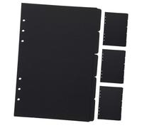 Parliky 20Pcs Colored Binder Dividers Paper Index Tabs with Section Separators for Notebooks Journals Reports and Daily Filing Organization at Home and Office