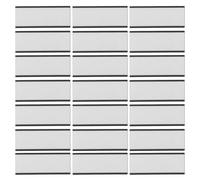 Parliky 20pcs Magnetic Label Holders Price Tag Clips for Warehouse Shelf Management Supermarket Library Classification and Display