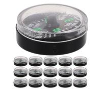 Parliky 20pcs Mini Pocket Compass for Camping and Hiking Lightweight Plastic Survival Navigation Tool for Adults and Accurate Outdoor Direction Guide Moisture Resistant