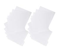 Parliky 20pcs Plastic Dividers for Comic Books with Write-on Index Tabs and Adjustable Slot Compatibility, White Heavy Duty Comic Storage Separators for Reading Corners and Themed Rooms
