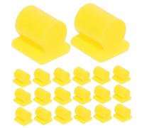 Parliky 20pcs Silicone Bumper for Trombone Practice Music-making Accessories Ukelele Instrument Bumper for Hush during Cello Stopper Use