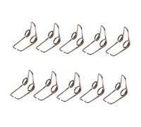 Parliky 20pcs Silver Trumpet Key Springs Easy to Install Replacement Parts for Trumpets French Horns and Tubas Accessories for Musicians